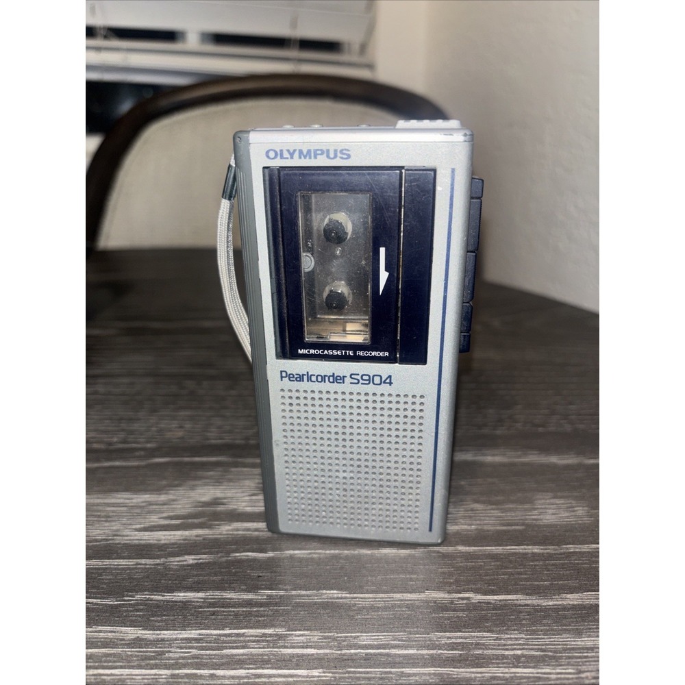 Microcassette Recorder Olympus Pearlcorder S904 As Is , For Parts